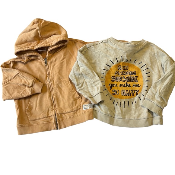 Zara Other - Zara ArtClass Kids Hoodie and Sweatshirt Set 2T